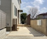 ナチュラルモダン×ブラウンカラーのエクステリア@市川市